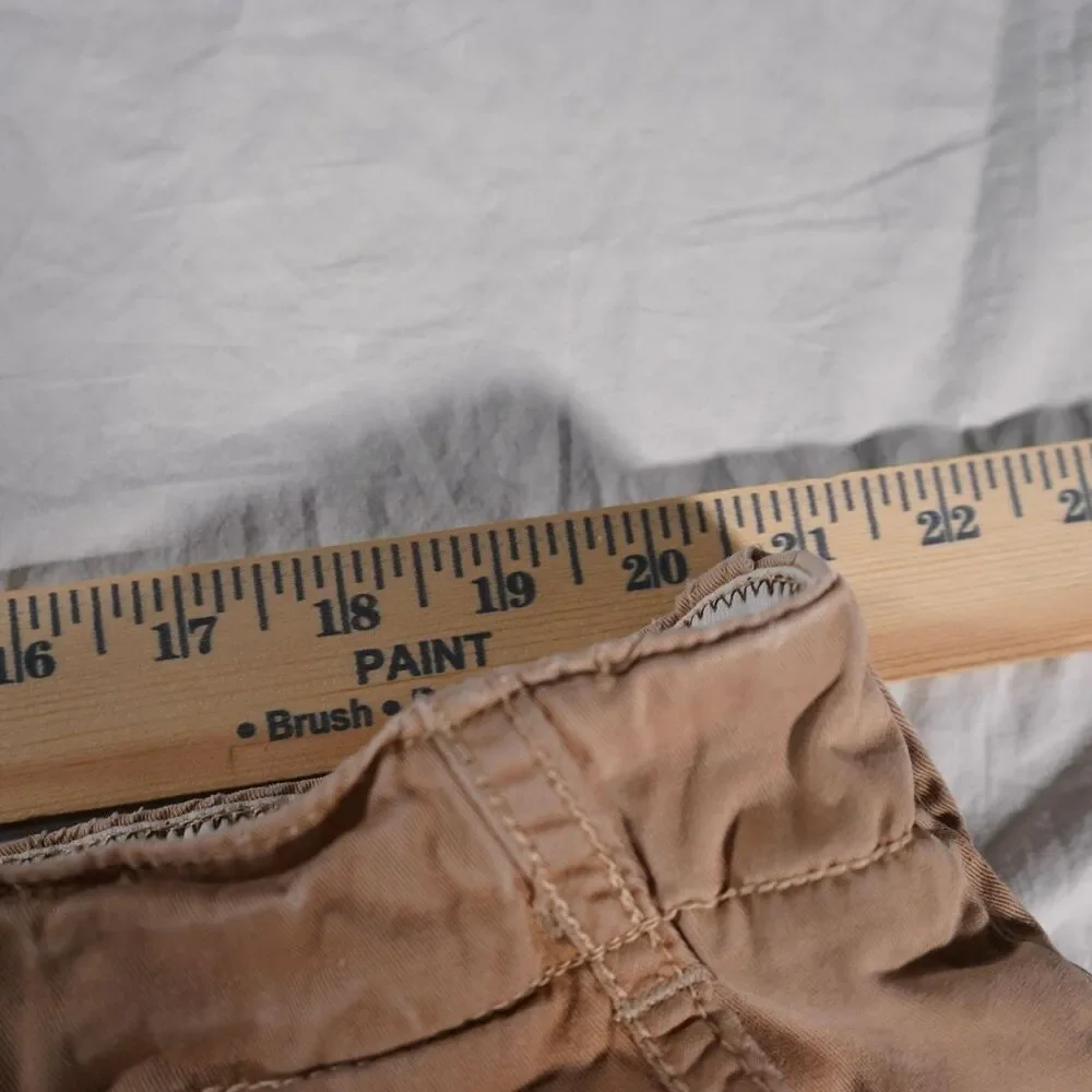Vintage Polo Ralph Lauren Cargo Shorts Drawstring Brown Men's 42